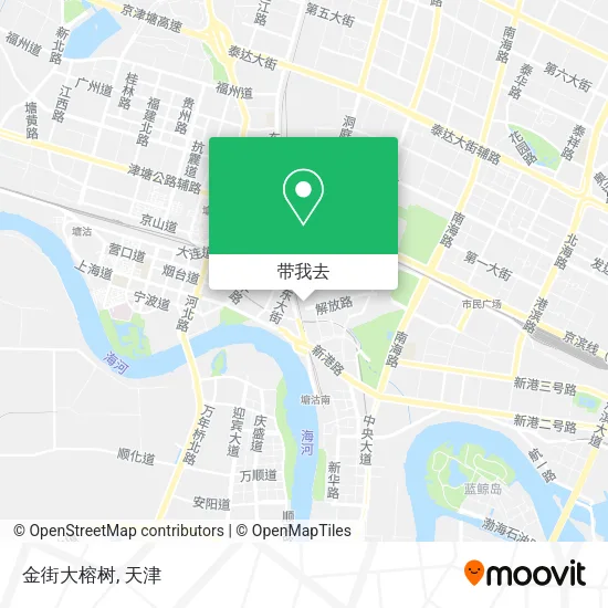 金街大榕树地图