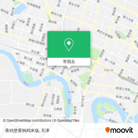 香鸡堡黄焖鸡米饭地图