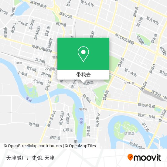 天津碱厂厂史馆地图