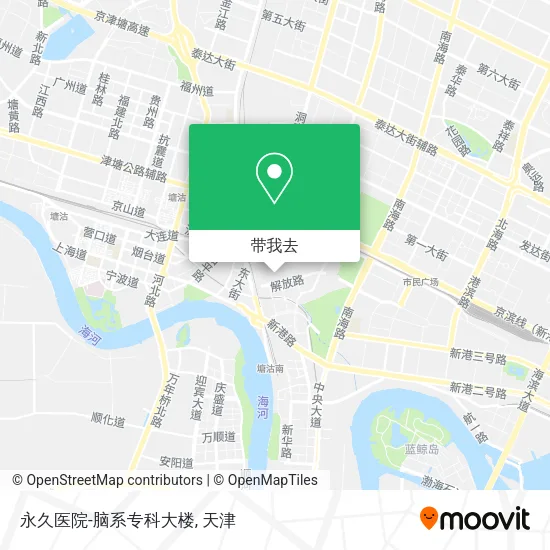 永久医院-脑系专科大楼地图