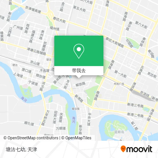 塘沽七幼地图