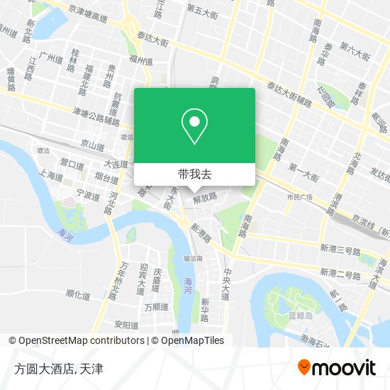 方圆大酒店地图