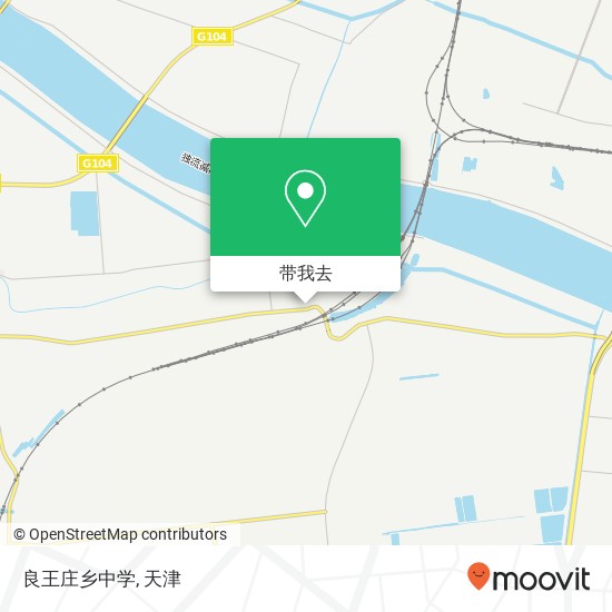 良王庄乡中学地图