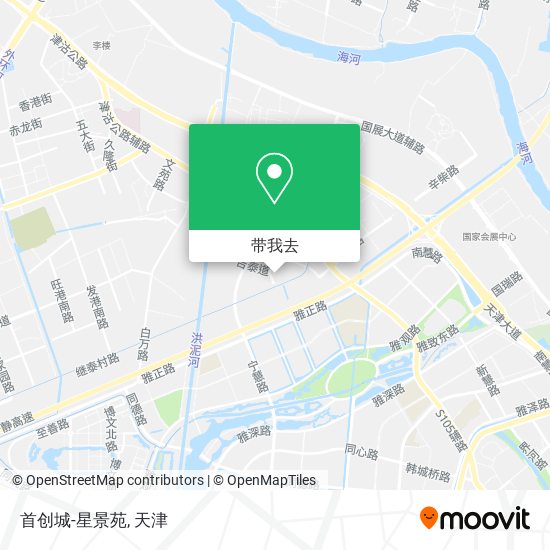 首创城-星景苑地图