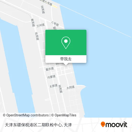 天津东疆保税港区二期联检中心地图