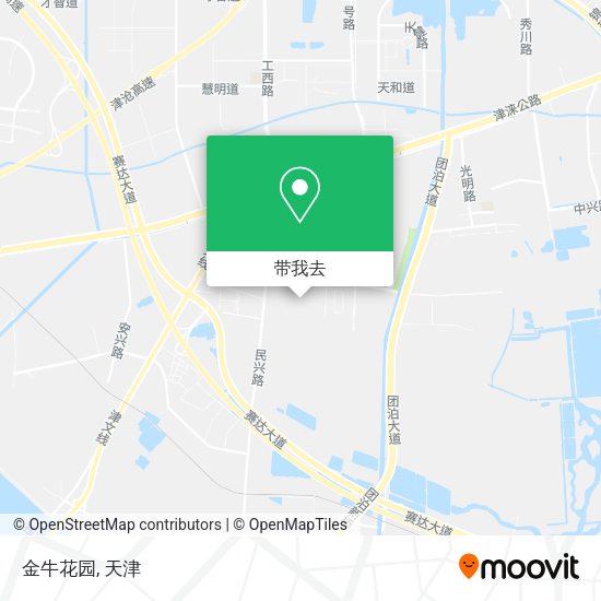 金牛花园地图