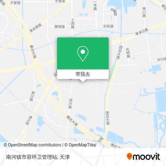 南河镇市容环卫管理站地图