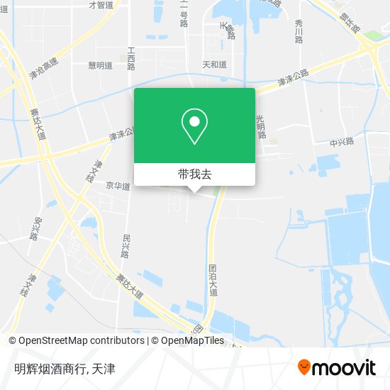 明辉烟酒商行地图