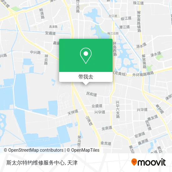 斯太尔特约维修服务中心地图