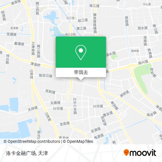 洛卡金融广场地图