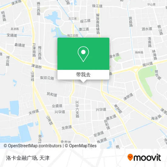 洛卡金融广场地图