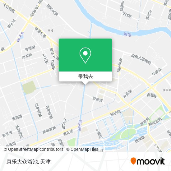 康乐大众浴池地图