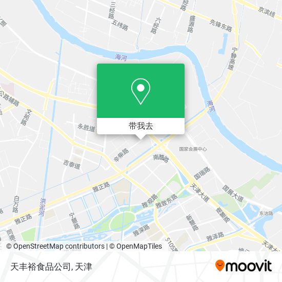 天丰裕食品公司地图
