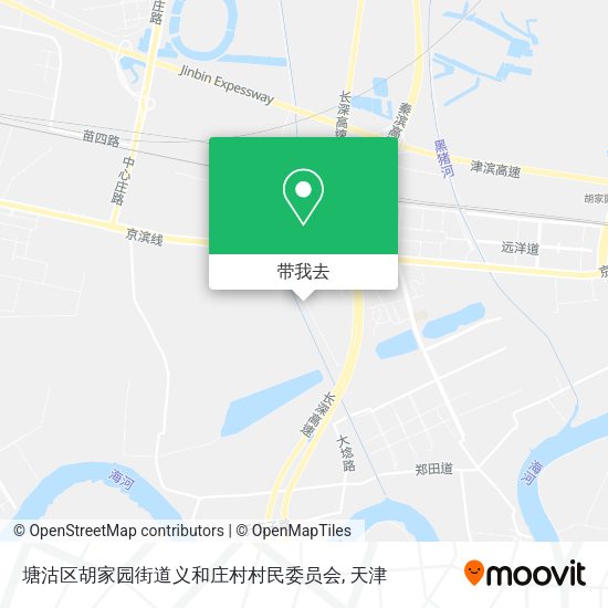 塘沽区胡家园街道义和庄村村民委员会地图