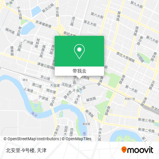 北安里-9号楼地图
