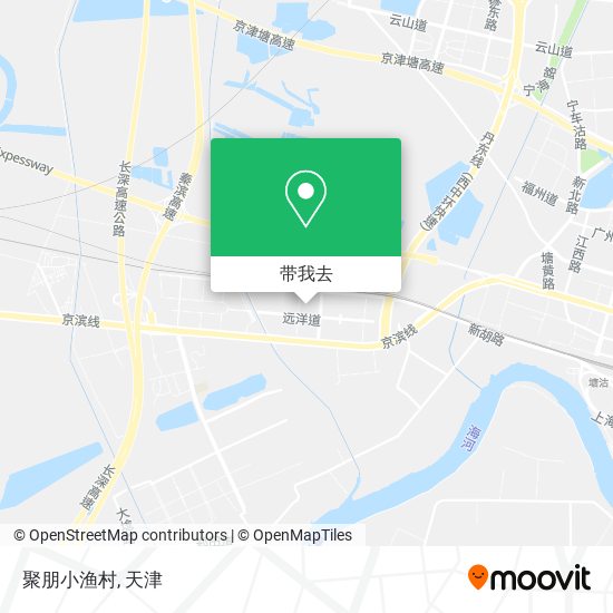 聚朋小渔村地图
