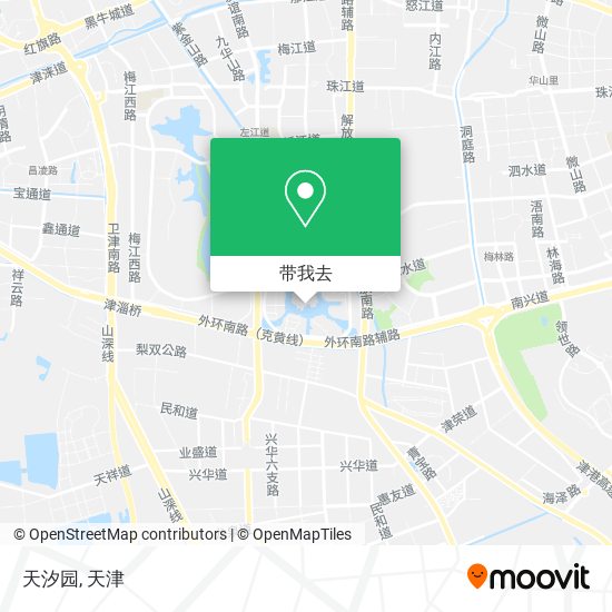 天汐园地图