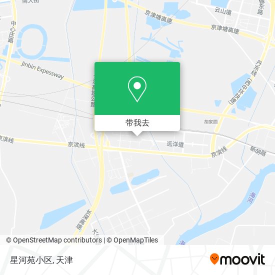 星河苑小区地图