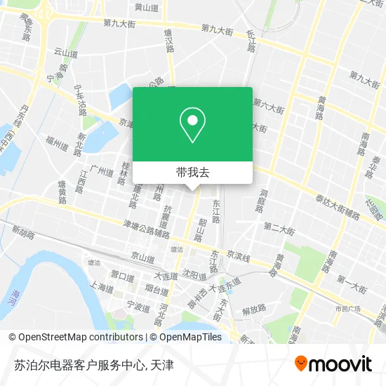 苏泊尔电器客户服务中心地图