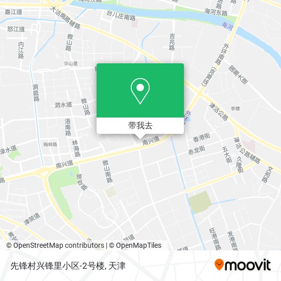 先锋村兴锋里小区-2号楼地图