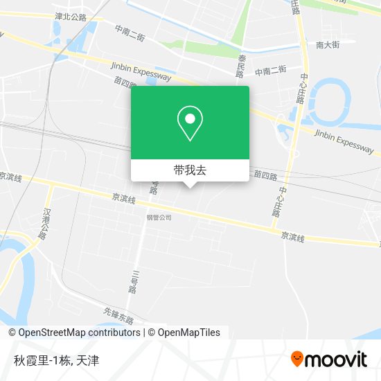 秋霞里-1栋地图