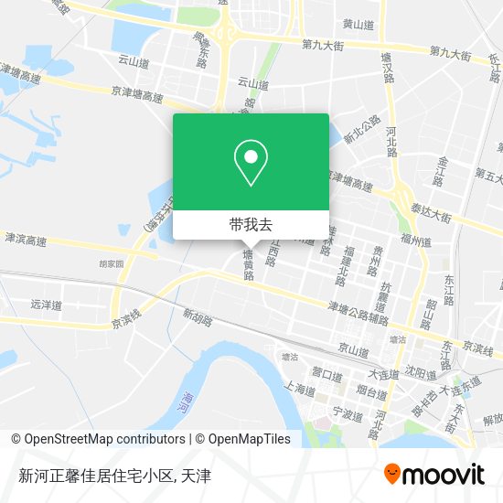 新河正馨佳居住宅小区地图