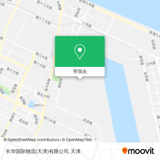 长华国际物流(天津)有限公司地图