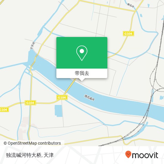 独流碱河特大桥地图