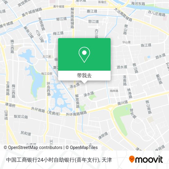中国工商银行24小时自助银行(喜年支行)地图