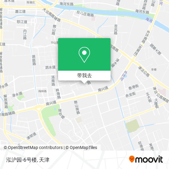 泓沪园-6号楼地图
