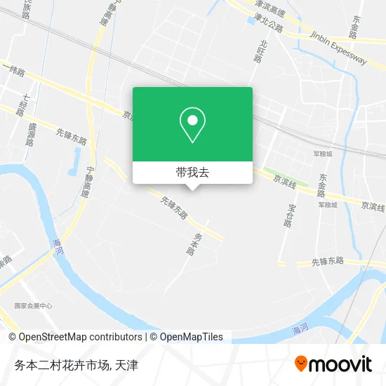 务本二村花卉市场地图