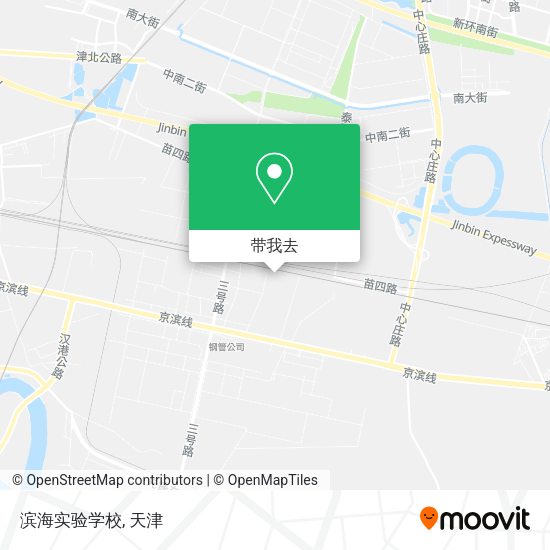 滨海实验学校地图