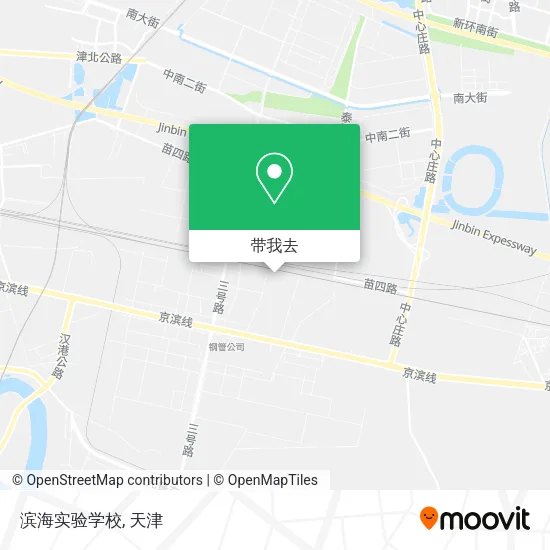 滨海实验学校地图