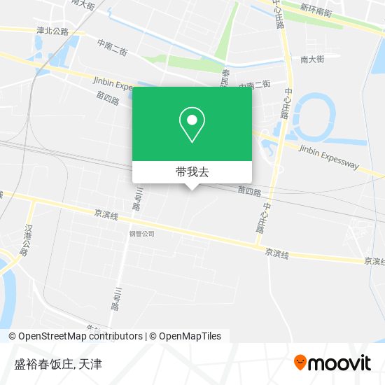 盛裕春饭庄地图