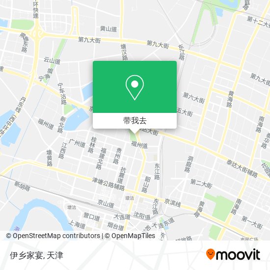 伊乡家宴地图