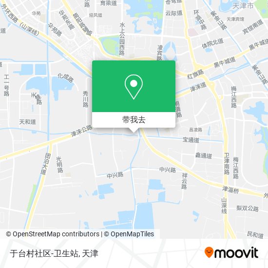 于台村社区-卫生站地图
