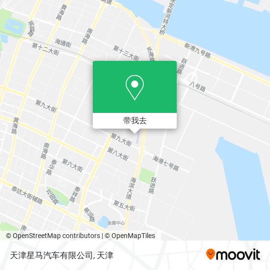 天津星马汽车有限公司地图