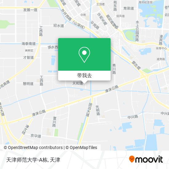 天津师范大学-A栋地图