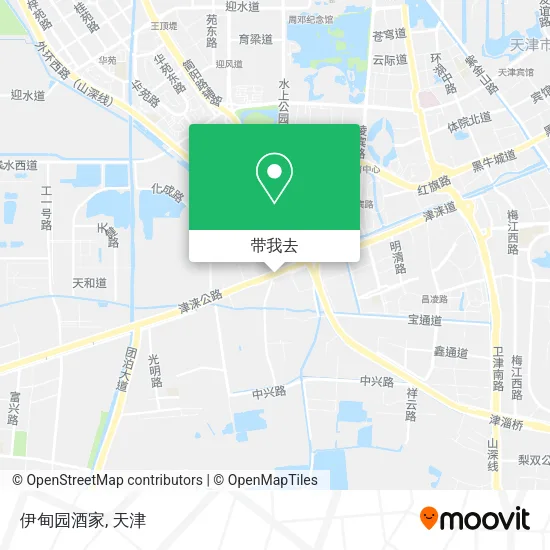 伊甸园酒家地图