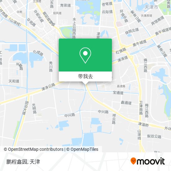 鹏程鑫园地图