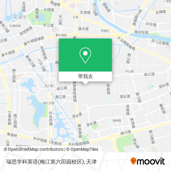 瑞思学科英语(梅江第六田园校区)地图