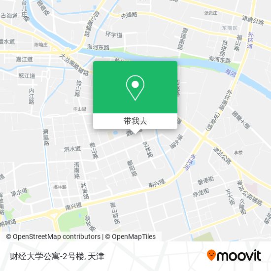 财经大学公寓-2号楼地图