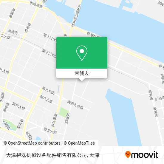 天津碧磊机械设备配件销售有限公司地图
