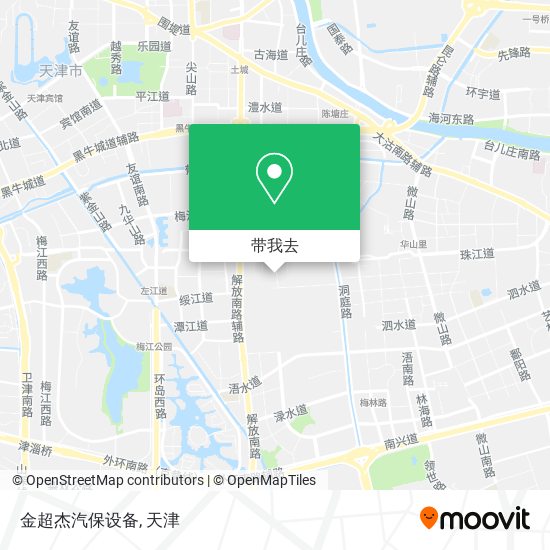 金超杰汽保设备地图