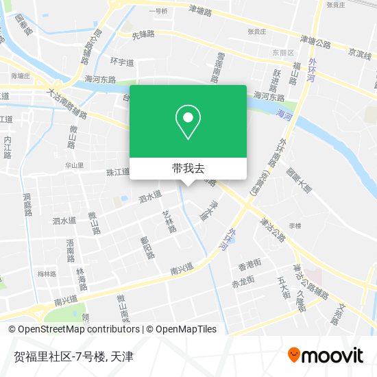贺福里社区-7号楼地图
