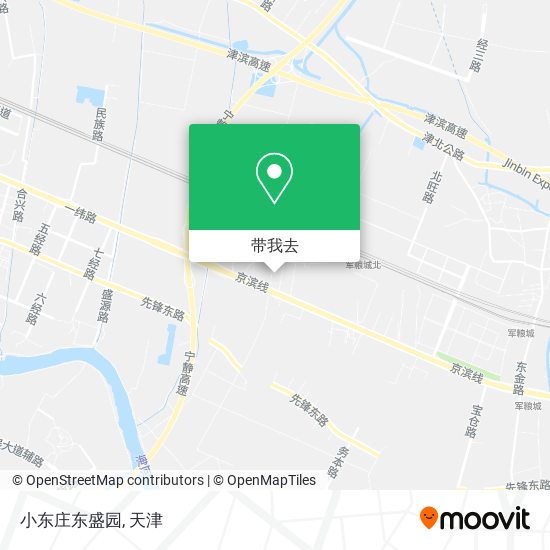 小东庄东盛园地图