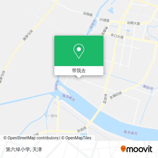 第六埠小学地图