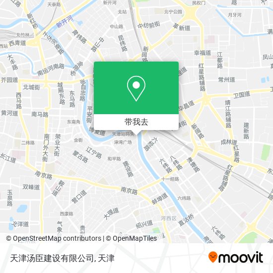 天津汤臣建设有限公司地图