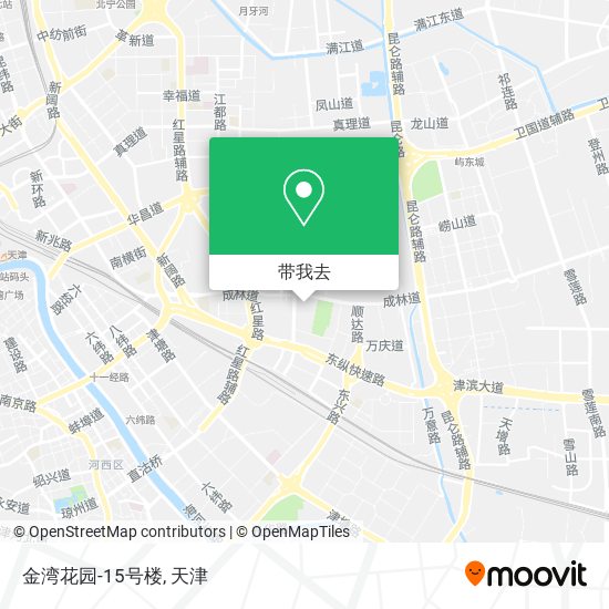 金湾花园-15号楼地图