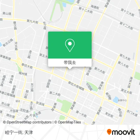睦宁一街地图